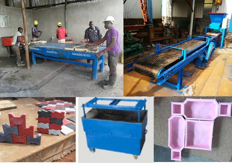 Plastic Injection Concrete Form Paving Brick Moulds