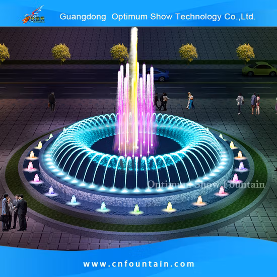 2022 Popular New Design Small Mini Garden Pool Decorative Music Dancing Water Fountain Indoor for Sale