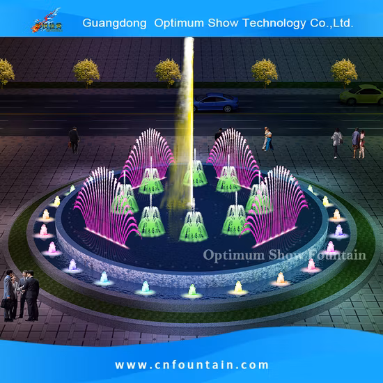 2022 Popular New Design Small Mini Garden Pool Decorative Music Dancing Water Fountain Indoor for Sale